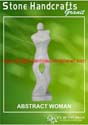 ST - abstract woman - stone handicraft