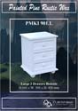 PMKI - 901.L - 3 drawers bedside