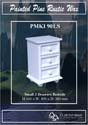 PMKI - 901.S - 3 drawers bedside