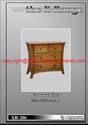 XR-206  - Natural Waxed Pine X style furniture - 2+2 Drawers Chest
