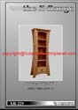 XR-229 - Natural Waxed Pine X style furniture - Bookcase