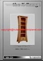 XR-229 - Natural Waxed Pine X style furniture - Bookcase
