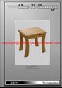XR-ST  - Natural Waxed Pine X style furniture - Stool